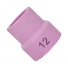 Сопло керамическое Saturn (№12 / L25,5 / d19,0) Оберон XLCN12.1 формирует равномерный потока газа, создавая стабильную и надёжную защитную зону вокруг сварочной ванны. Сопло подходит для сварки, где необходимо добиться качественного сварного шва. Комплектуется газовой сеткой из нержавеющей стали. Сопло Saturn обеспечивает увеличенную зону защиты области сварки и высокую наглядность сварочного процесса. Позволяет работы на большом вылете электрода.Применяется с горелками: Оберон TW 17, TW 18, TW 26 и их аналогами.