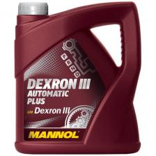 Масло трансмиссионное Mannol Dexron III Automatic Plus, 4 л, 1 шт.