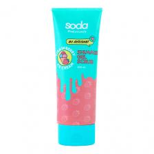 Скраб для тела SODA Гель-скраб STRAWBERRY ICE CREAM #takeitcomfy 200