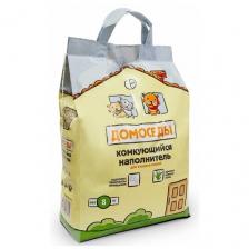 Комкующийся наполнитель Домоседы Комкующийся, 11л, 1 шт.