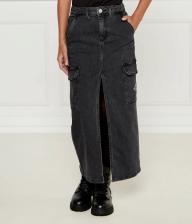 Из джинсовой юбки Calvin Klein Jeans, черный