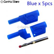 5 шт. изолированные разъемы бананы медные 32A