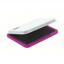 Подушка штемпельная "Attache", фиолетовая, 68х101 мм