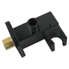 Держатель ручного душа с подводом воды VINCEA черный VSC-41MB