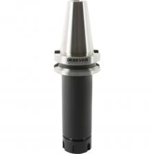 Патрон цанговый Standard BT40-ER11-150, AD Debever Machining Solutions DB-S-BT40ER11AD150 предназначен для цанг по стандарту DIN 6499 для зажима фрез, сверл и другого инструмента с цилиндрическим хвостовиком. Внутренний подвод СОЖ через центральное отверстие. Стандарт: DIN 6499 Балансировка: G6.3|15000 об/мин или G2.5|25000 1/мин Биение: <= 0,003 Конус: BT Тип цанги: ER11 Размер A, мм: 150 Размер конуса: 40 Контакт по торцевой поверхности: нет