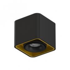 Потолочный поворотный светодиодный светильник LeDron TUBING TUBING Black-Gold