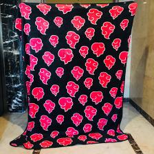 Наруто Хокаге Акацуки одеяло красное