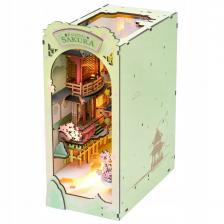 Robotime House Falling Sakura Falling Sakura Rolife Деревянный 3D-пазл