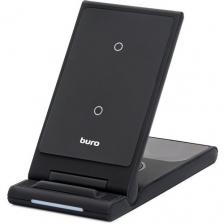 Беспроводное зарядное устройство Buro CWC-QC5, USB-C, 15Вт, 3A, черный [cwc-qc5a15bk]