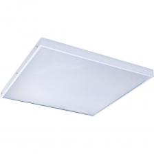 Профессиональный светодиодный светильник системы «Армстронг» со рассеивателем «Призма» для современного офисного освещения. Модель 40 Вт с габаритами 595x595x40 мм обеспечивает равномерное распределение тёплого света (3000К), создающего комфортную рабочую атмосферу. Специально разработан для интеграции в подвесные потолки типа «Армстронг». Повышенная мощность в сочетании со степенью защиты IP20 гарантирует стабильную работу в офисных условиях. Рассеиватель «Призма» формирует чёткое освещение без бликов и мерцания. Светильник оснащён надёжным креплением для быстрого монтажа. Отличное решение для офисных помещений средней площади, административных зданий и общественных пространств, где требуется качественное освещение с приятным тёплым оттенком и совместимость с системой «Армстронг».