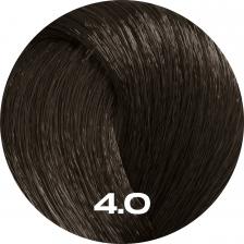 Профессиональный краситель 4.0 Темный шатен натуральный, 100 мл /Keralex Color