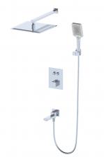 Душевой комплект Wonzon & Woghand WW-88929003-CR С ВНУТРЕННЕЙ ЧАСТЬЮ, хром