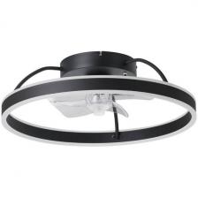 Потолочная светодиодная люстра с вентилятором Eglo Marinella 35193 кольцо