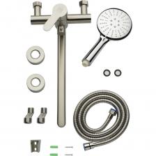 Смеситель для ванны с душем AQUEDUC с длинным изливом - идеальное решение для современной ванной комнаты. Однорукий смеситель оснащен удобным переключателем режимов подачи воды, позволяющим мгновенно сменить поток воды с излива на лейку. Керамический картридж 35 мм, экономичный расход воды до 40%.