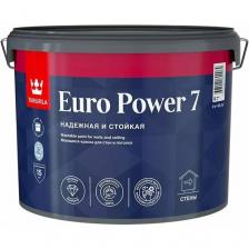 Tikkurila ВД краска интерьерная стойкая к мытью EURO POWER 7 С матовая 9л