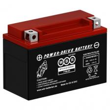 Аккумулятор WBR MT1209-А(12V / 9Ah) для мотоциклов, скутеров, гидроциклов, квадроциклов, снегоходов и мотовездеходов