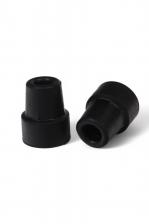 Набор наконечников для костылей, трости, 16 мм, 2 шт.