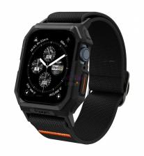 Чехол с ремешком Spigen Lite Fit Pro для Apple Watch 44 / 45 мм, Чёрный