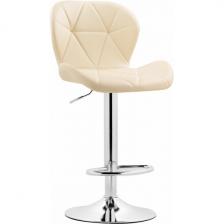 Барный стул Woodville Trio beige / chrome