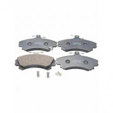 Дисковые тормозные колодки передние FEBEST 0401-DAF для Mitsubishi Carisma, Mitsubishi Space Star, Mitsubishi Colt (2 шт.) черный