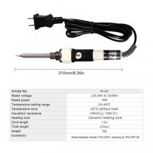 GOOT PX-201 250-450 °C Паяльник с регулировкой температуры, 220 В, керамический нагревательный сердечник, бессвинцовая пайка, японские инструменты для ремонта