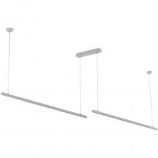 Утончённый светодиодный светильник Citilux Стиг CL203220 служит прекрасным примером изысканного стиля в современном дизайне. Корпус светильника металлический, окрашен белой матовой текстурной краской, рассеиватель из оптического полимера. Мощность изделия 60Вт, световой поток 4800Лм, индекс цветопередачи CRI>80. Светильник оборудован встроенным ступенчатым диммером 100-40-15% яркости, управляется настенным выключателем. Модель имеет ступенчатую регулировку цветовой температуры 3000К-4000К-5500К (теплый, нейтральный или холодный свет). Для выбора варианта свечения, перед монтажом, на блоке питания в основании светильника устанавливается нужный вариант. Высота светильника регулируется при установке в диапазоне от 1,3м до 10см. Модель подходит для всех видов потолков, в том числе натяжных, тип крепления – планка. Элегантный подвесной горизонтальный подвес Ситилюкс Стиг CL203220 станет стильным дополнением для интерьера квартиры, студии, загородного дома или коттеджа. Легко обеспечит мягкое и равномерное освещение таких помещений, как гостиная и столовая, кухня и рабочий кабинет. Благодаря высокому качеству и удобству управления, эта модель будет радовать вас долгие годы.