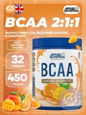 БСАА APPLIED NUTRITION BCAA Amino Hydrate 450 г, Апельсин и манго