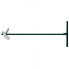 Бур садовый Курс 77241, L=1000 мм, 2 насадки 150 мм и 200 мм