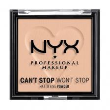 Пудра для лица NYX Professional Makeup NYX PROFESSIONAL MAKEUP Компактная матирующая пудра Can't Stop Won't Stop 6