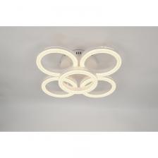 6187-701 Светильник потолочный светодиодный Rivoli Juniper 6187-701 LED 75Вт 3000-6000К белый с пультом, цена за 1 шт