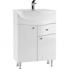 Тумба под умывальник Айсберг Уют 60 Волна DA1021T