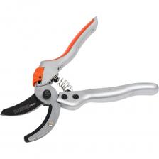 Садовый секатор HARDEN 200 мм с наковальней и защитной рукоятью, сталь 65MN 630403