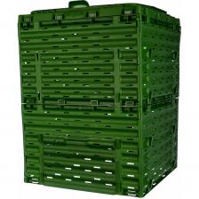Компостер с крышкой Piteco 300 л, зелёный К2130