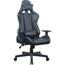 Кресло BRABIX GT Carbon GM-115, на колесиках, эко.кожа, черный/черный [531932]
