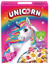 Готовый завтрак Unicorn Радужные колечки с фруктовым вкусом 195г