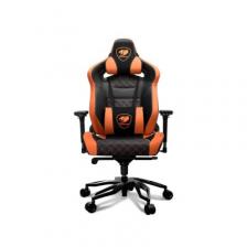 Игровое кресло Cougar Throne Black-Orange