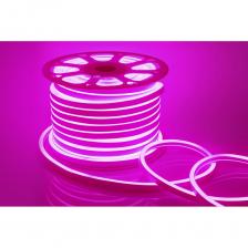 Мини светодиодный неон Светодиодный неон Apeyron, мини, 220В, 5,5Вт/м,smd2835,120д/м,IP65, 8x16мм, 50м, розовый / 17-38