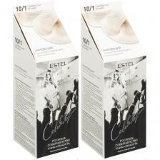 ESTEL Celebrity краска-уход для волос, 2 шт., 10/1 серебристый блондин