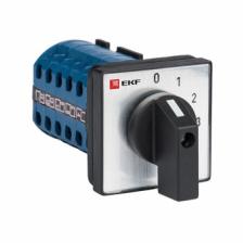 EKF Кулачковый переключатель 2P «0-1-2-3» PROxima pk-1-102-10 1 шт