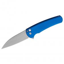 Складной нож Pro-Tech Malibu Blue, сталь MagnaCut, рукоять алюминий