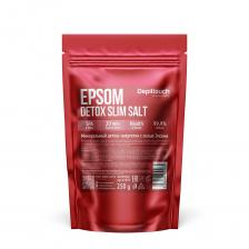 DEPILTOUCH PROFESSIONAL Соль для ванны, минеральный детокс-энергетик с солью Эпсома / Depiltouch Professional 250 гр