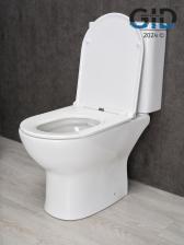 Напольный унитаз Gid 62243Y белый, с сиденьем микролифт и бачком
