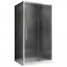 Душевой уголок Abber Schwarzer Diamant 160x60 AG30160MH-S60M хром, стекло матовое