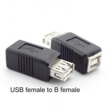 Адаптер USB 2.0 Type A «мама» на Type B «папа» 2 шт.