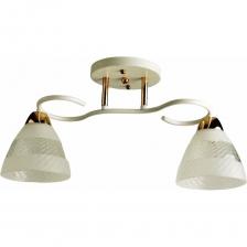 Люстра ЭкономСвет классическая 11173/2WT+FGD WT+CL представляет собой стильное и функциональное решение для освещения интерьера. Она выполнена в классическом стиле и сочетает в себе белый и золотой цвета, что придаёт ей элегантный вид. Люстра предназначена для накладного монтажа с использованием планки, что обеспечивает простоту установки. Она оснащена двумя лампами с цоколем E27, что позволяет использовать различные типы ламп: накаливания, светодиодные или люминесцентные. Мощность каждой лампочки составляет 60 Вт, а общая мощность светильника - 120 Вт, что обеспечивает качественное освещение площади до 4 м?. Люстра изготовлена из металла и стекла, что гарантирует её долговечность и устойчивость к внешним воздействиям.