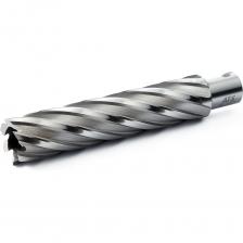 Сверло корончатое HSS AT-S BS5065 предназначено для сверлильных станков на магнитном основании. Применяется для сверления большинства металлов и их сплавов, за исключением сверхпрочных сталей и сплавов.Сверло изготовлено из высококачественной порошковой быстрорежущей стали HSS. Хвостовик – Weldon 19. Для сверления необходимо использовать центрирующий штифт (пилот, направляющая) размер 6.34х103 мм. В комплект поставки не входит и приобретается отдельно.Корончатое сверло обеспечивает высокую производительность и безупречный рез.Внимание, изображение товара может отличаться от реального! Верные параметры указаны в технических характеристиках.