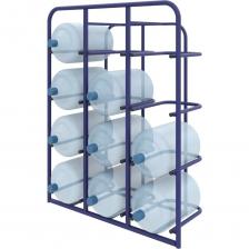 Стеллаж для бутылей с водой RUSKLAD 940х1200х380 ммСВД 12