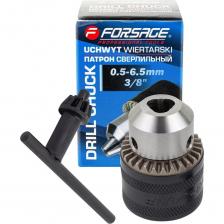 Сверлильный патрон от бренда Forsage - это основной элемент оснастки электрического, пневматического и ручного инструмента, предназначенный для крепления металлорежущего инструмента с цилиндрическим хвостовиком на шпиндель. Часто применяется для установки на ручные силовые дрели. Высококачественное исполнение позволяет использовать патрон сверлильный для профессиональных целей. Прочные губки выдерживают интенсивное использование. Плоское сжатие позволяет использовать сверла диаметром 0.6-6 мм., что делает его идеальным выбором как для профессионалов, так и для домашних мастеров. В комплекте с патроном идет ключ для смены сверл, что обеспечивает простоту и удобство в эксплуатации. Патрон цанговый ключевой изготовлен из прочной углеродистой стали, что гарантирует долговечность и устойчивость к износу, и делает насадку надежным помощником на протяжении всего срока службы инструмента.