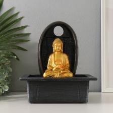 Фонтан настольный «Будда в медитации», от сети, 23x17.5x27 см