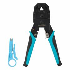 Клещи обжимные для интернет кабеля, RJ-45, Smartbuy tools, цена за 1 шт